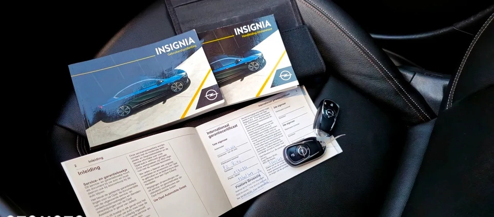 Opel Insignia cena 91900 przebieg: 125000, rok produkcji 2018 z Elbląg małe 704